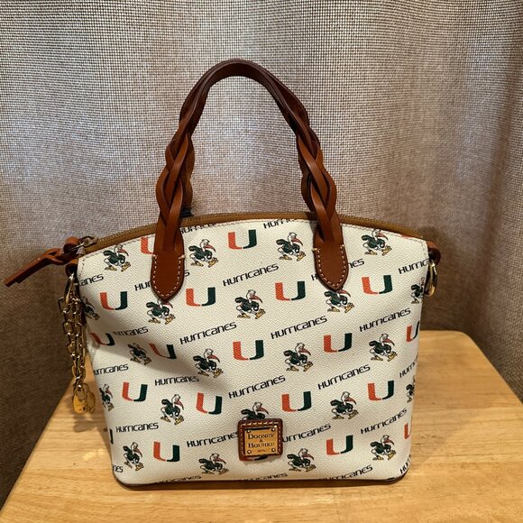 Dooney & Bourke University of Miami Hurricanes Bag - Picture 1 of 4